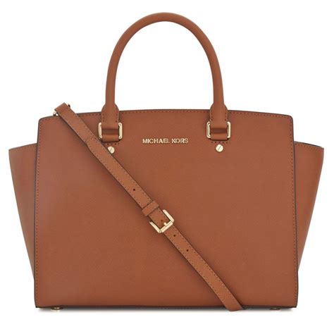 michael kors large selma tote bag in brown|Michael Kors selma saffiano.